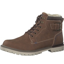 s.Oliver Winter Boot 5-16253-29-305 - lined, side zipper - cognac brown Men